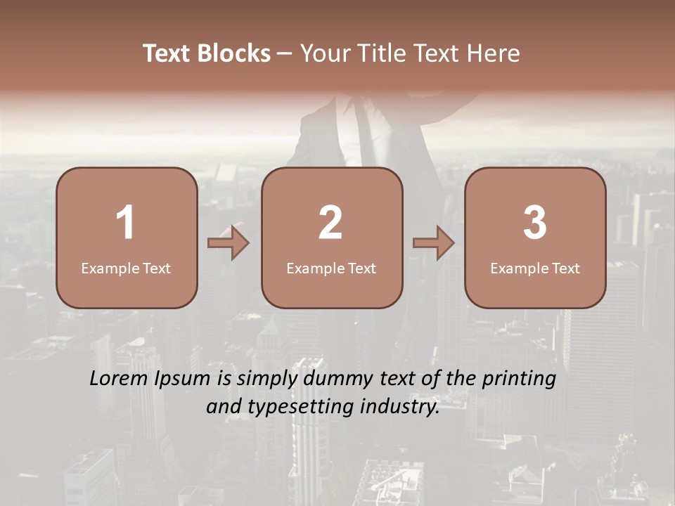 Equilibrium Job Walk PowerPoint Template