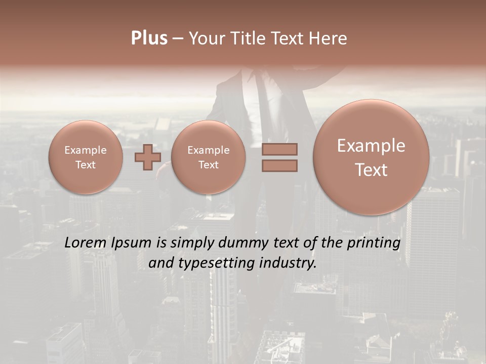Equilibrium Job Walk PowerPoint Template