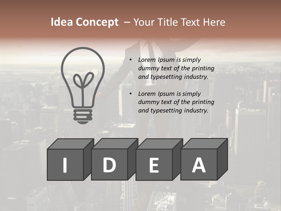 Equilibrium Job Walk PowerPoint Template