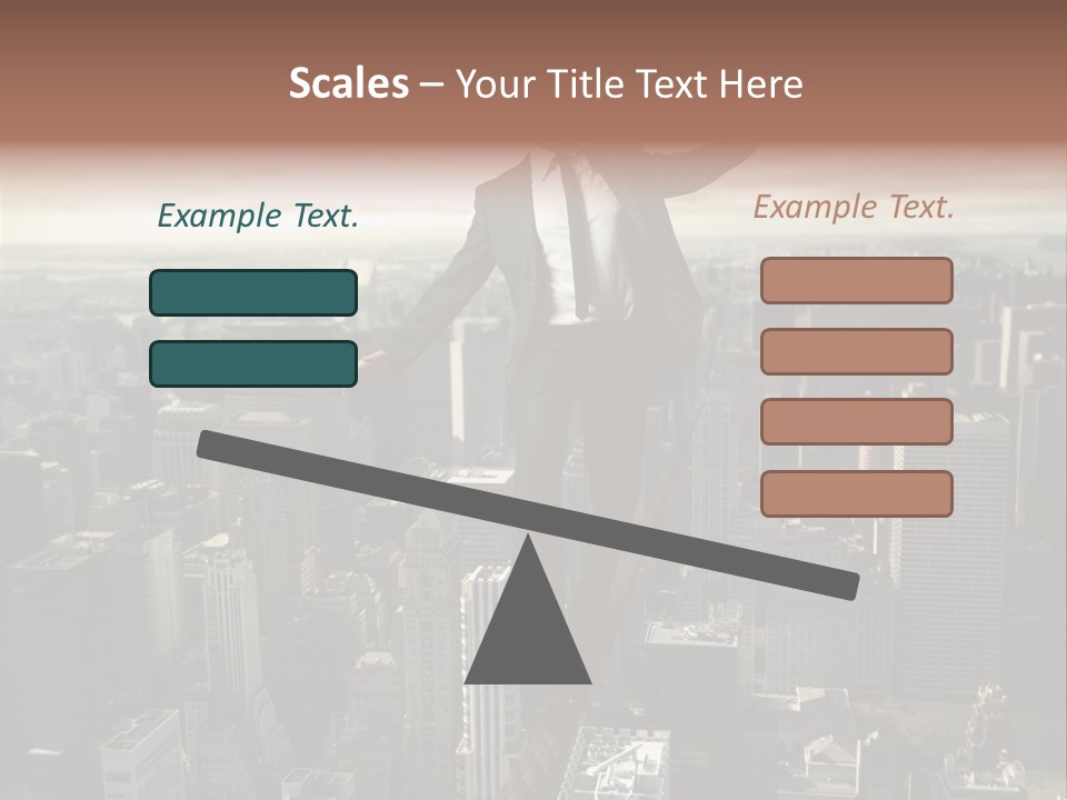 Equilibrium Job Walk PowerPoint Template