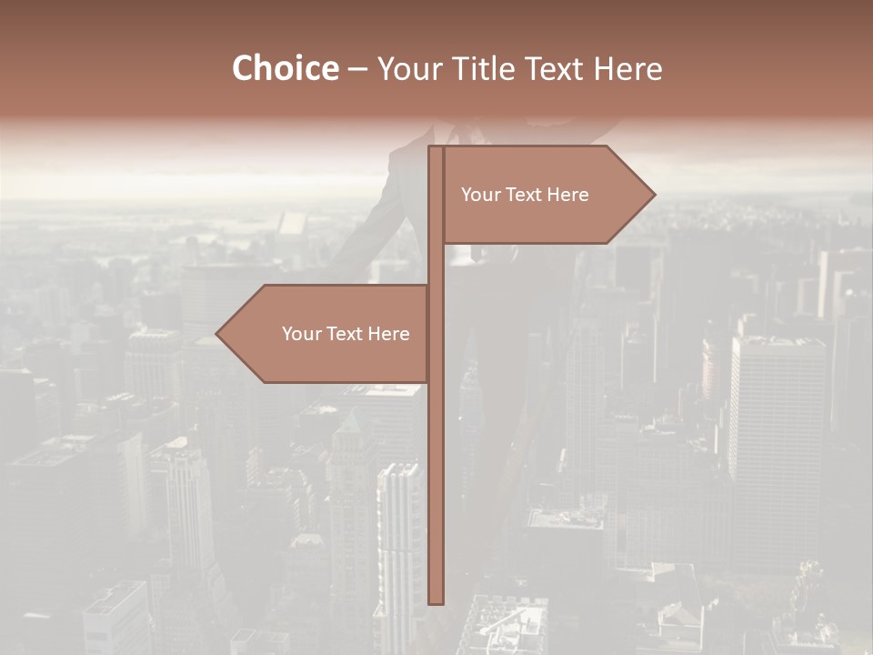 Equilibrium Job Walk PowerPoint Template