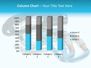 Eight Object Mountain PowerPoint Template