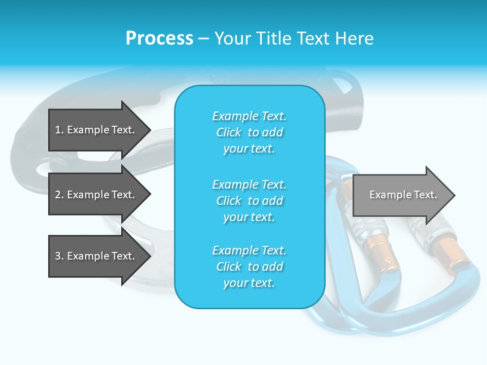 Eight Object Mountain PowerPoint Template