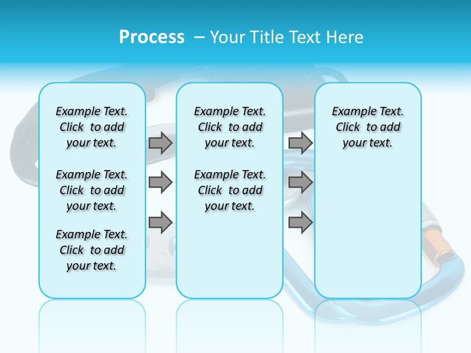 Eight Object Mountain PowerPoint Template