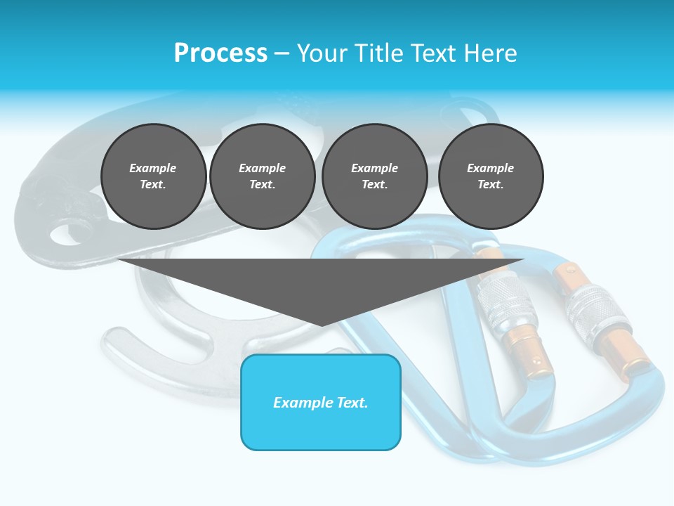 Eight Object Mountain PowerPoint Template