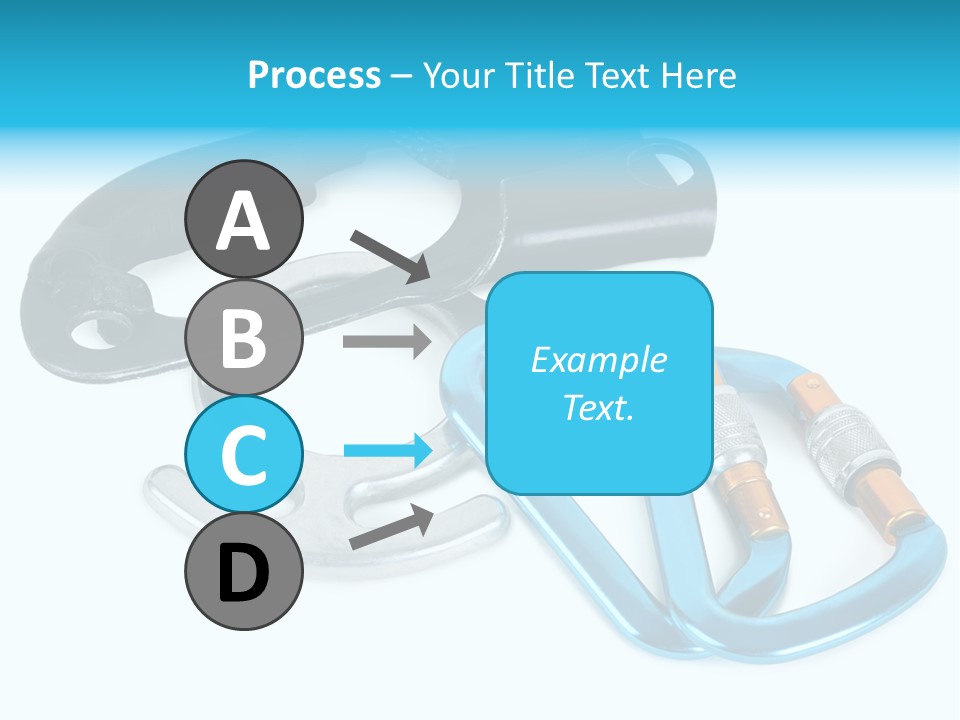 Eight Object Mountain PowerPoint Template