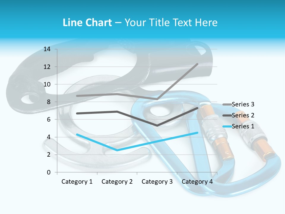 Eight Object Mountain PowerPoint Template