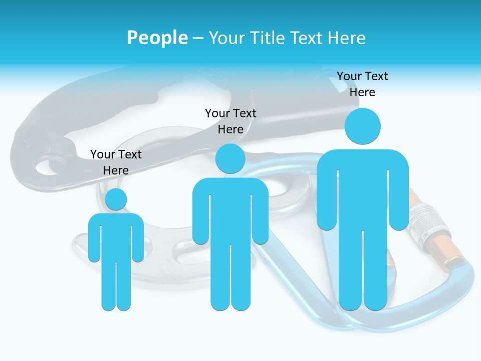 Eight Object Mountain PowerPoint Template