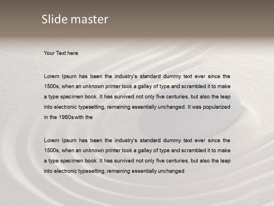 Only One Aggression Authority PowerPoint Template