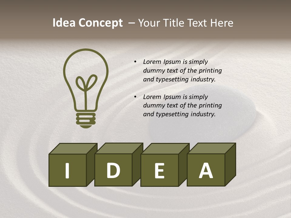 Only One Aggression Authority PowerPoint Template