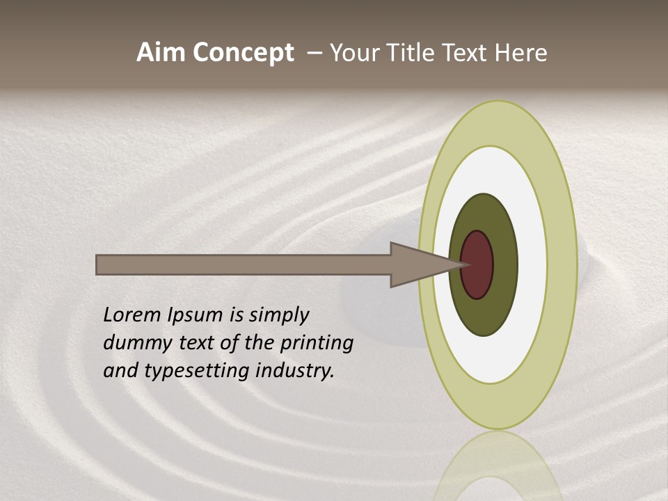Only One Aggression Authority PowerPoint Template