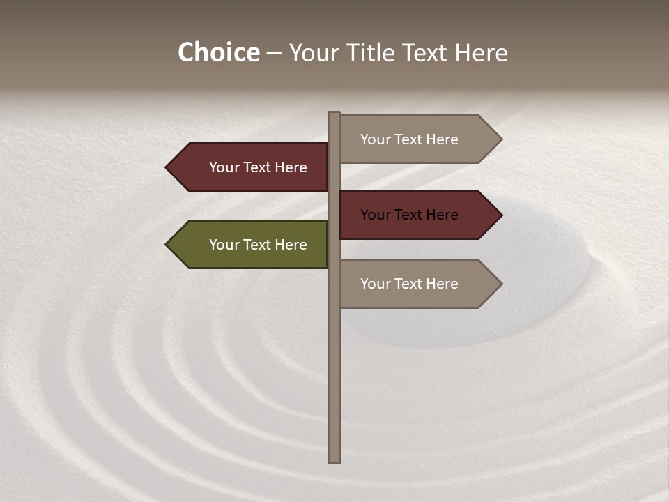 Only One Aggression Authority PowerPoint Template