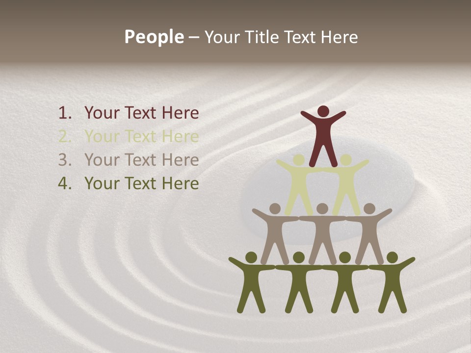 Only One Aggression Authority PowerPoint Template