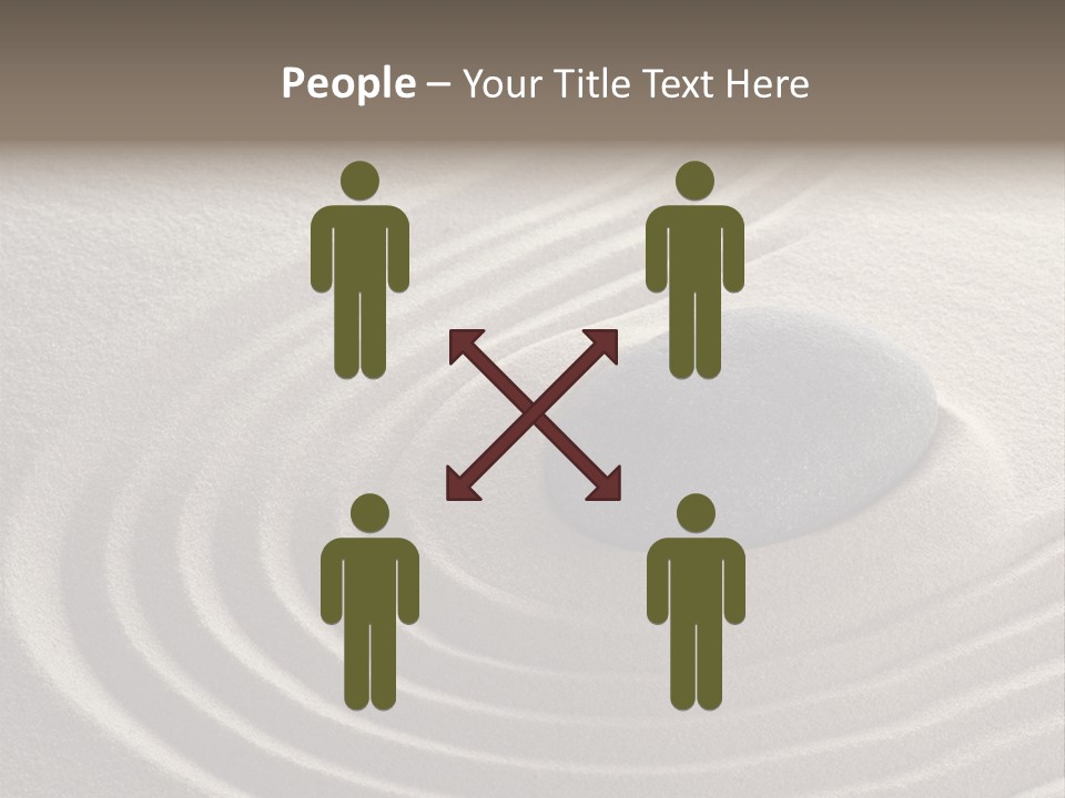 Only One Aggression Authority PowerPoint Template