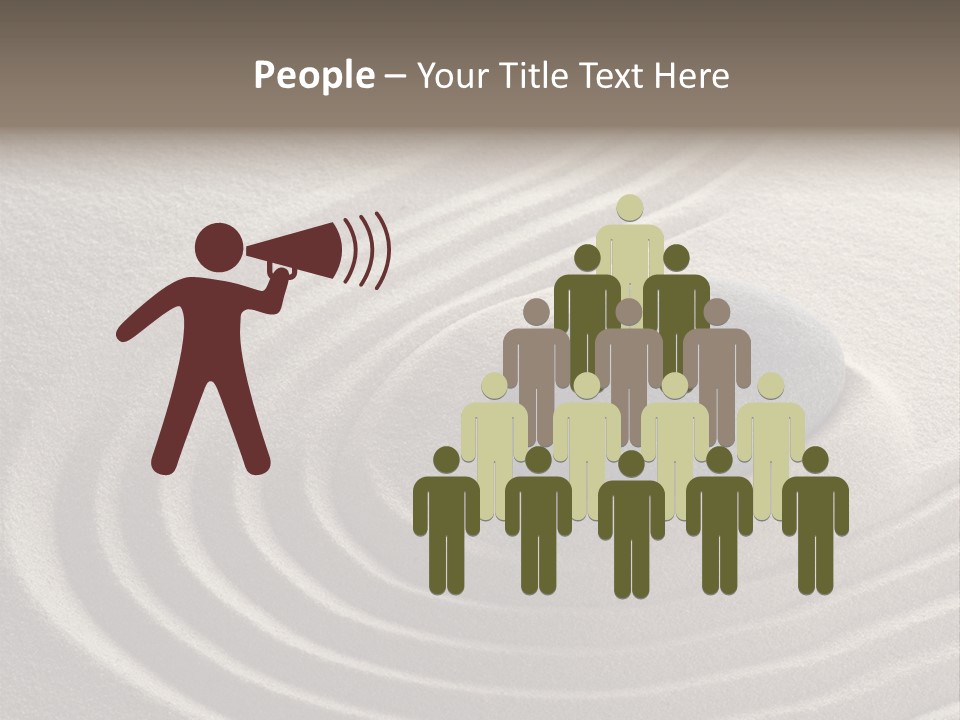 Only One Aggression Authority PowerPoint Template