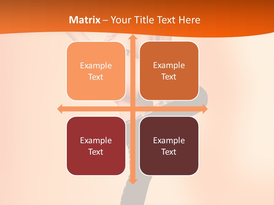 Sensual Fashion Slim PowerPoint Template