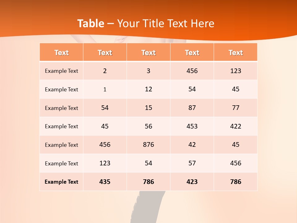Sensual Fashion Slim PowerPoint Template