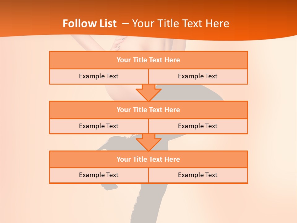 Sensual Fashion Slim PowerPoint Template