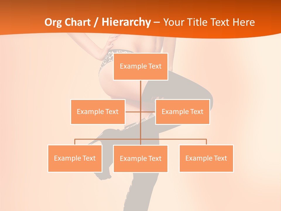 Sensual Fashion Slim PowerPoint Template