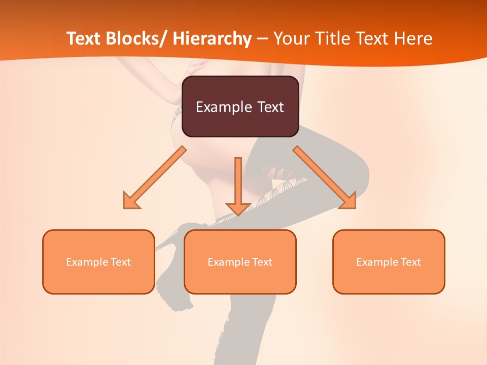 Sensual Fashion Slim PowerPoint Template