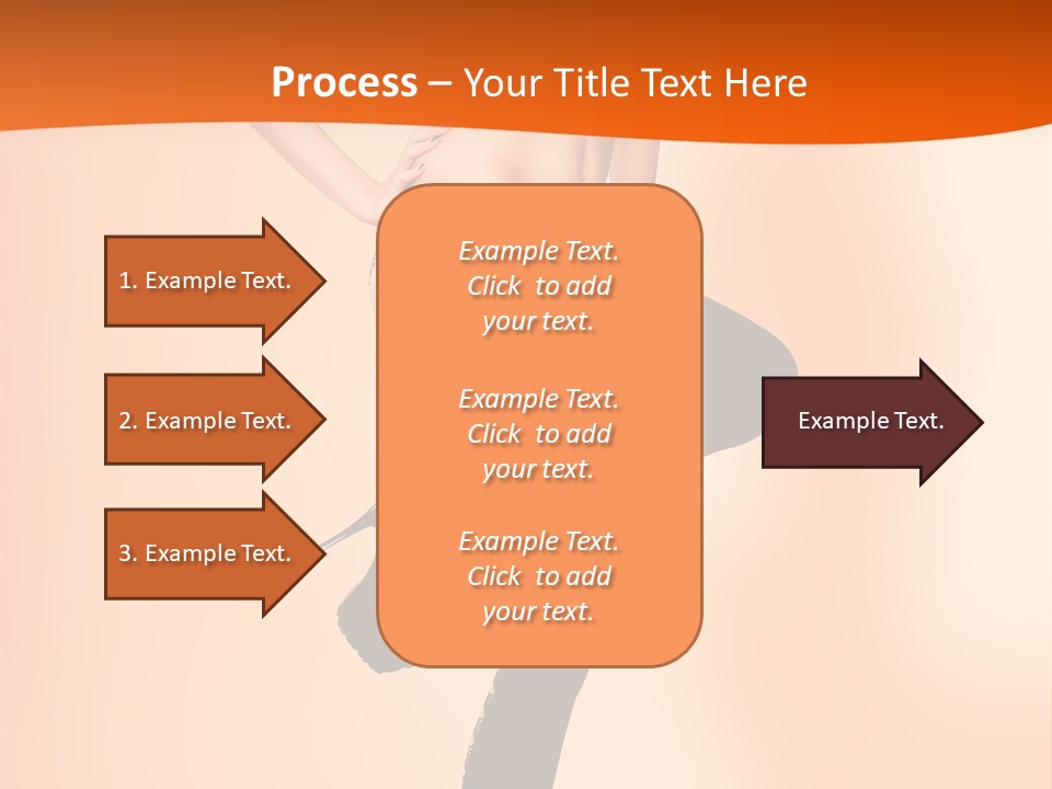 Sensual Fashion Slim PowerPoint Template