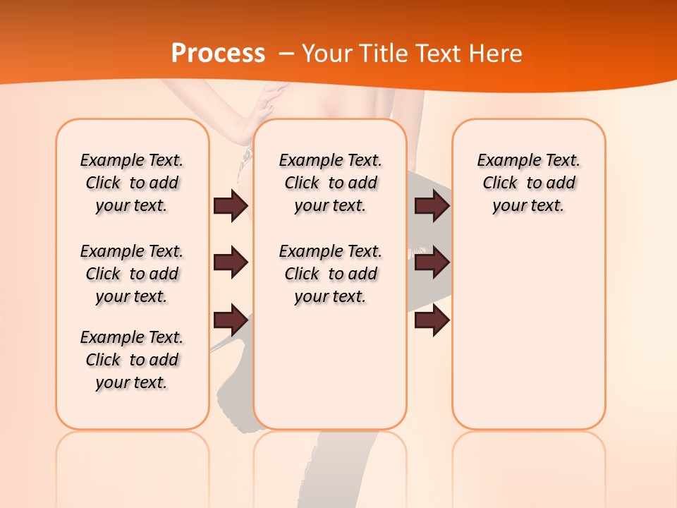 Sensual Fashion Slim PowerPoint Template