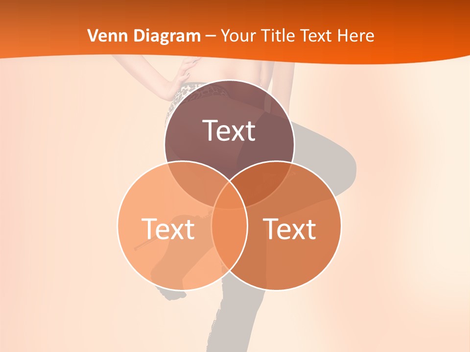 Sensual Fashion Slim PowerPoint Template