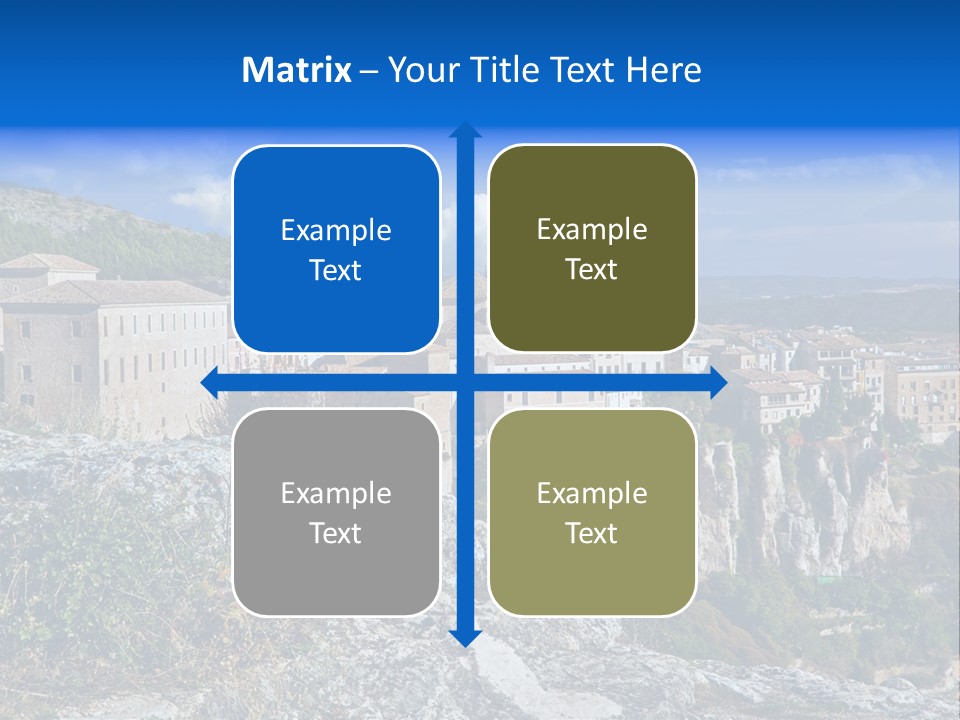 Cliff Height Rocky PowerPoint Template