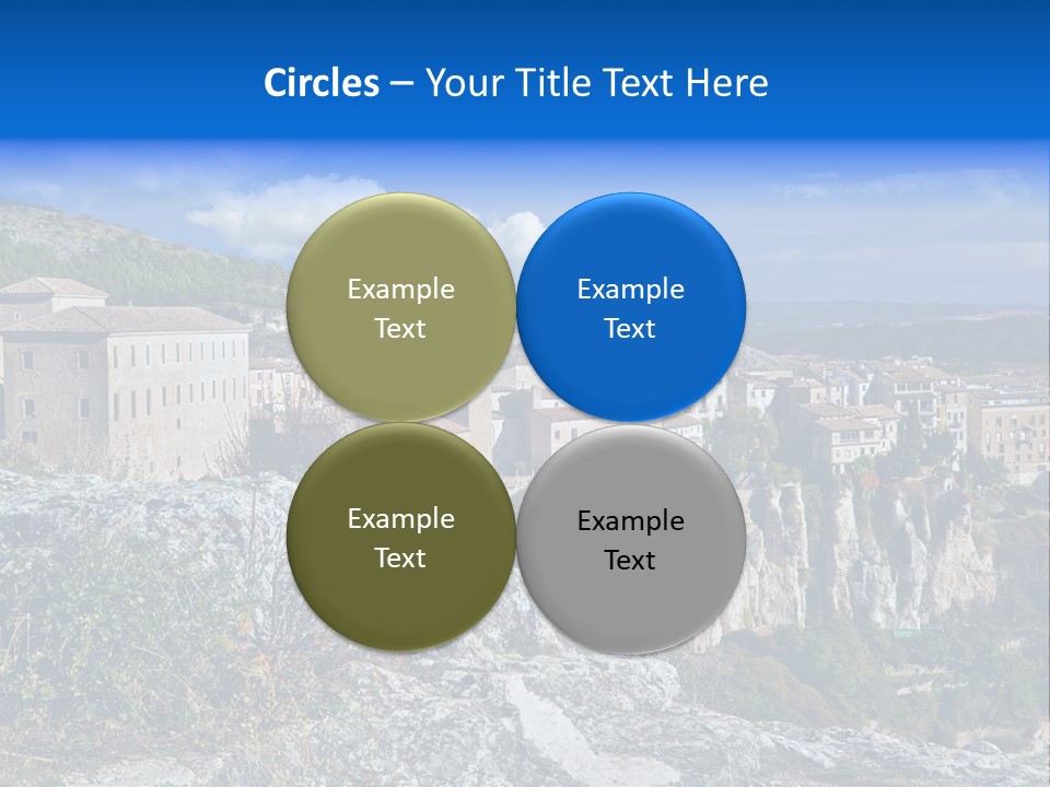 Cliff Height Rocky PowerPoint Template