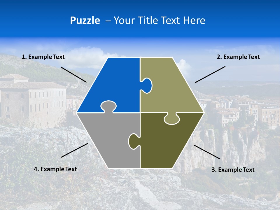 Cliff Height Rocky PowerPoint Template