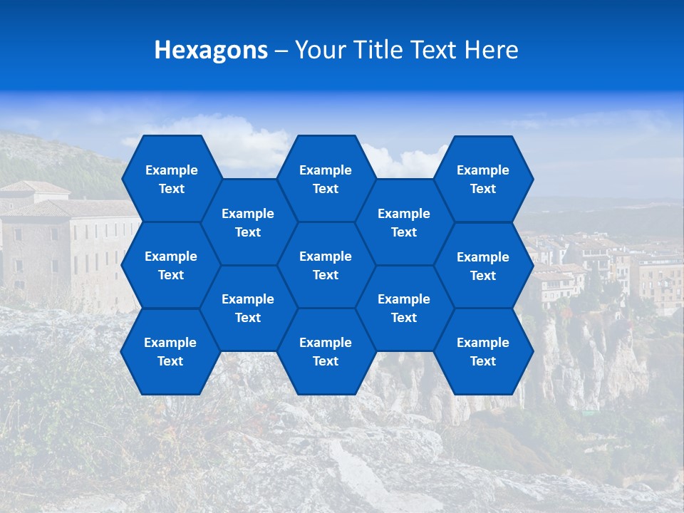 Cliff Height Rocky PowerPoint Template