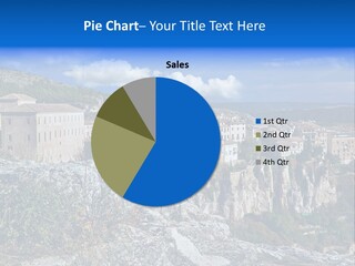 Cliff Height Rocky PowerPoint Template