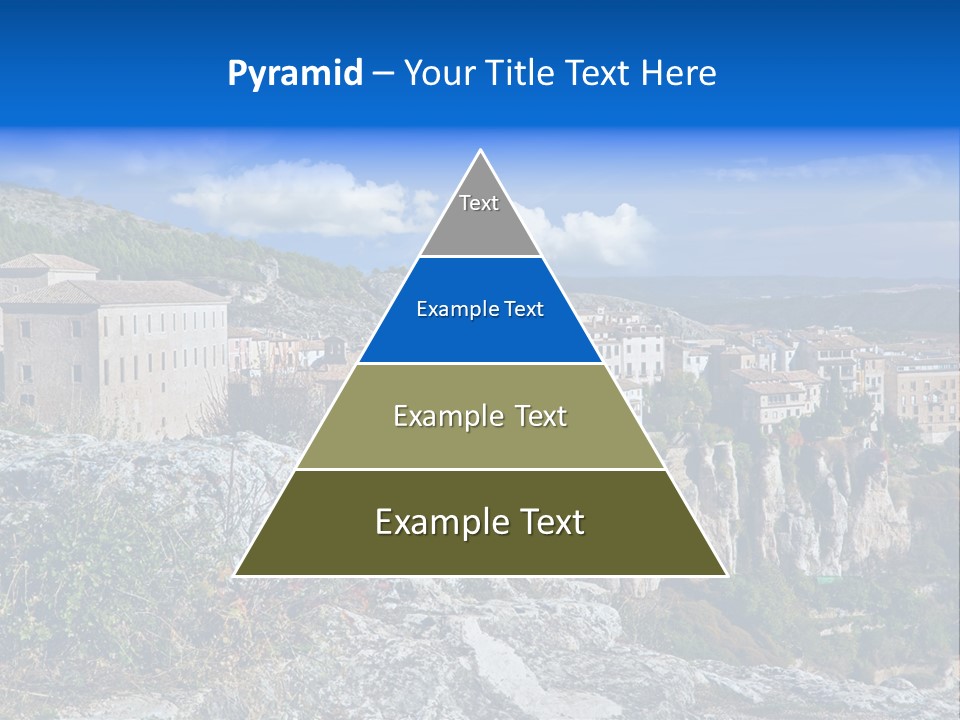 Cliff Height Rocky PowerPoint Template