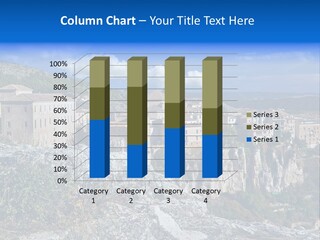 Cliff Height Rocky PowerPoint Template