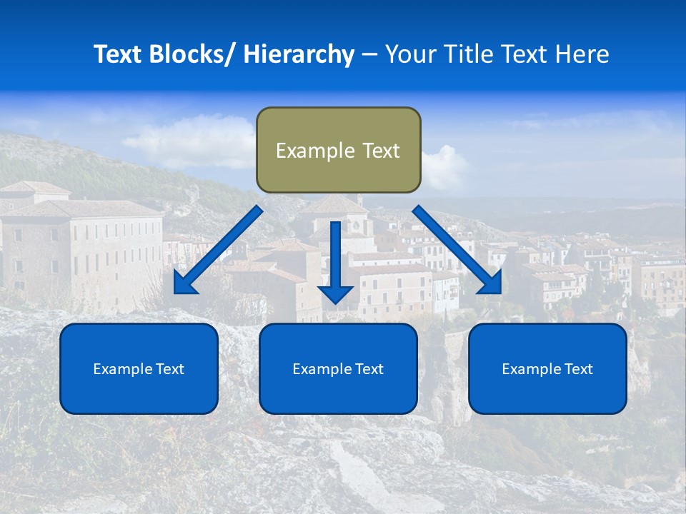 Cliff Height Rocky PowerPoint Template