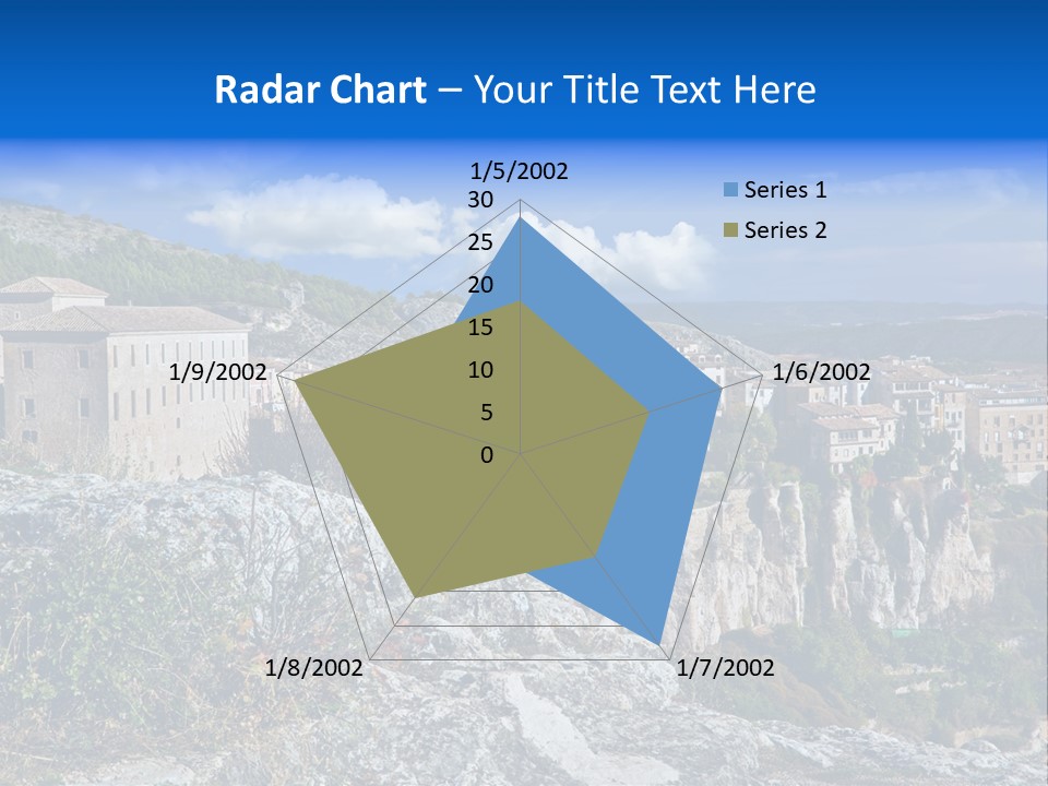 Cliff Height Rocky PowerPoint Template