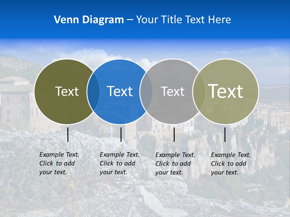 Cliff Height Rocky PowerPoint Template