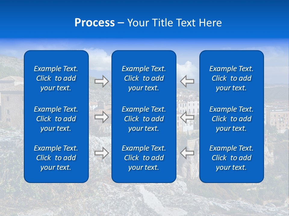 Cliff Height Rocky PowerPoint Template