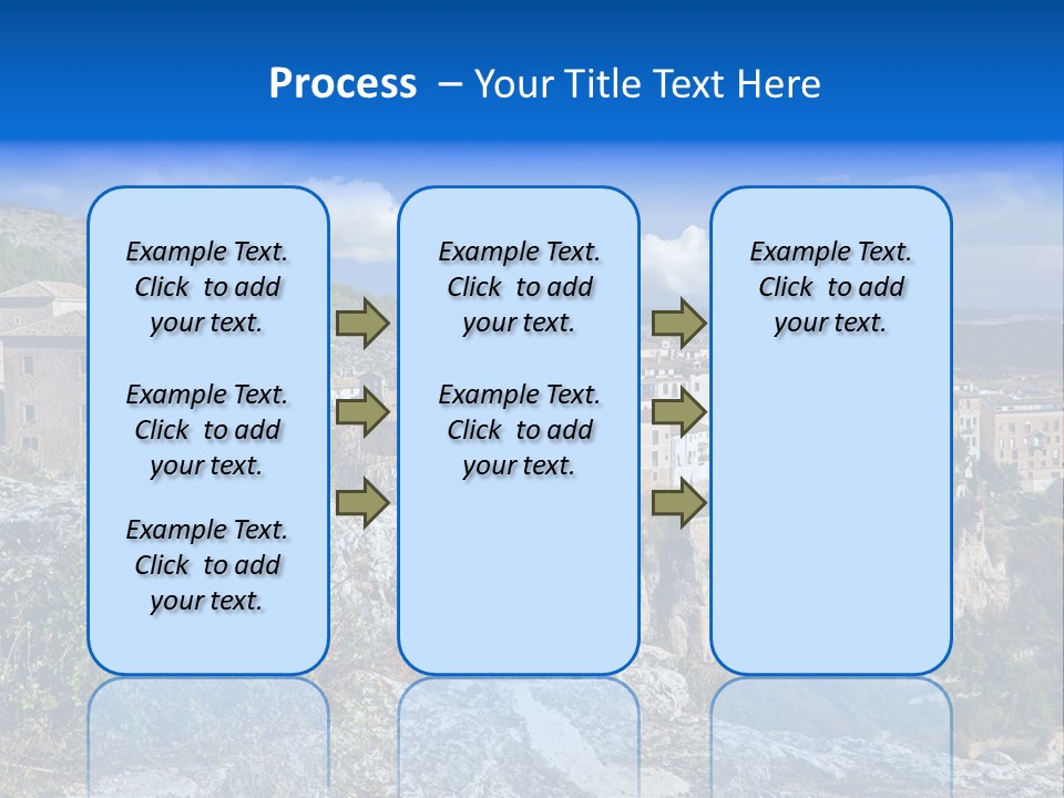 Cliff Height Rocky PowerPoint Template