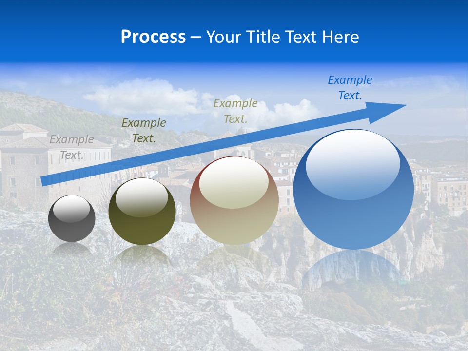 Cliff Height Rocky PowerPoint Template