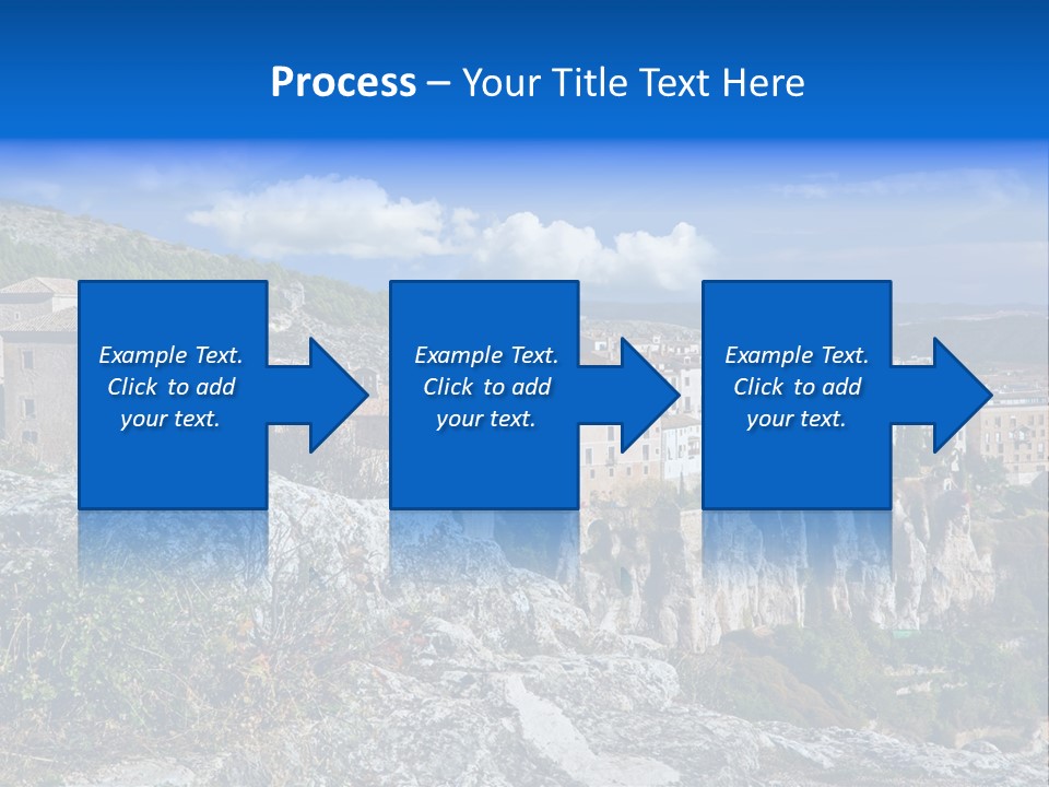 Cliff Height Rocky PowerPoint Template
