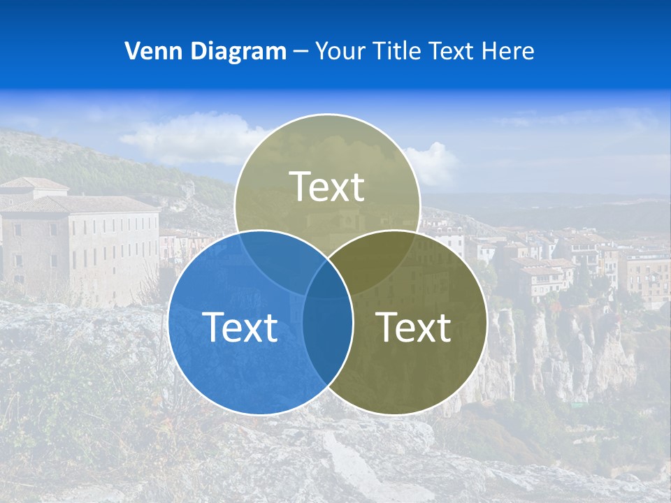 Cliff Height Rocky PowerPoint Template