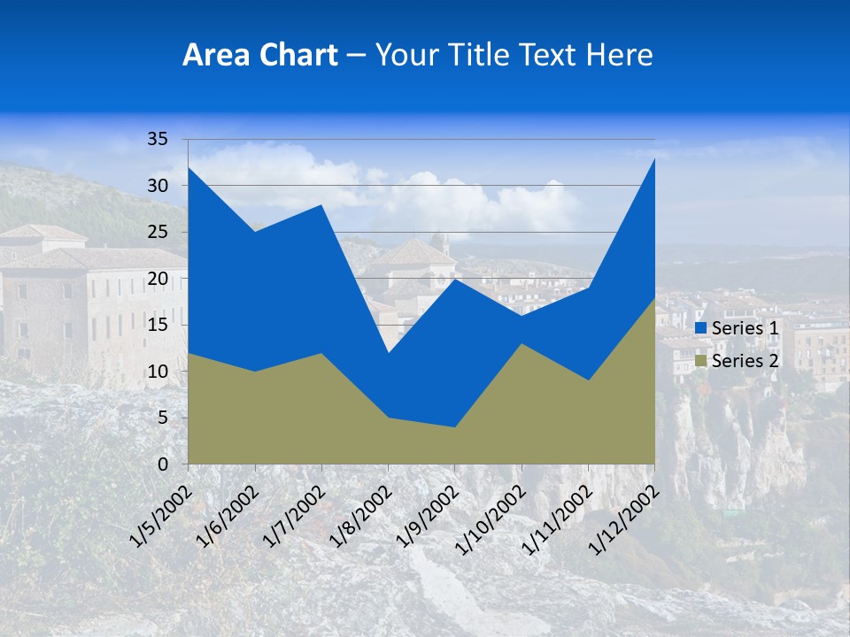 Cliff Height Rocky PowerPoint Template