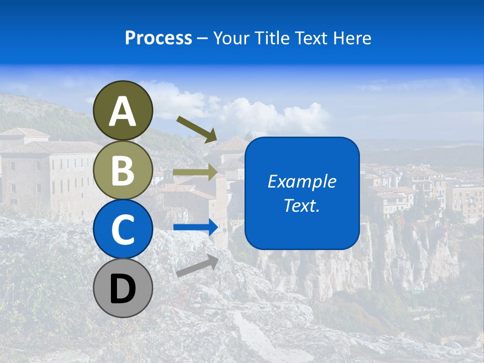 Cliff Height Rocky PowerPoint Template