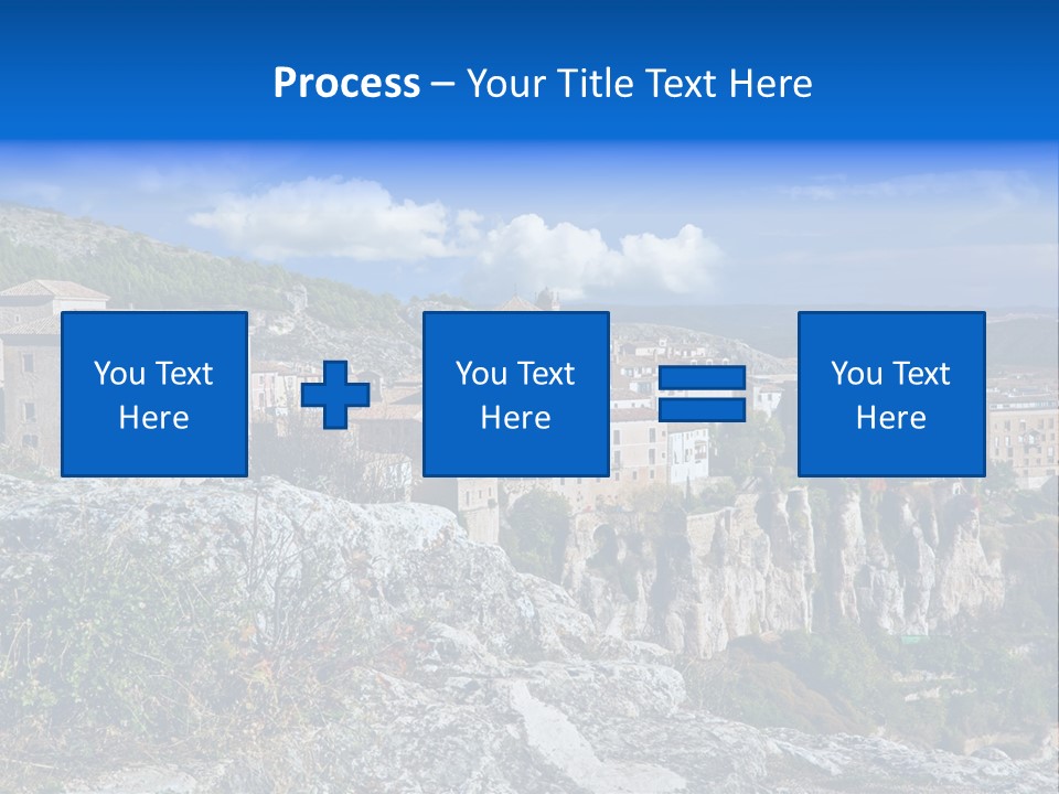 Cliff Height Rocky PowerPoint Template