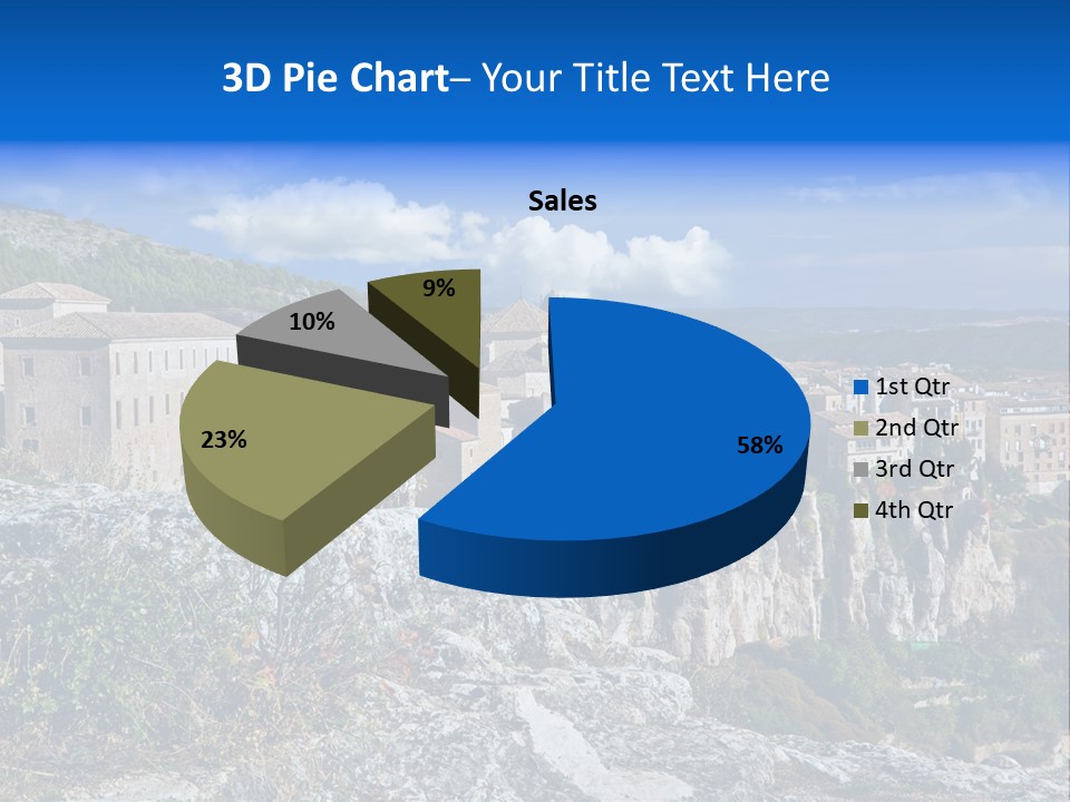 Cliff Height Rocky PowerPoint Template