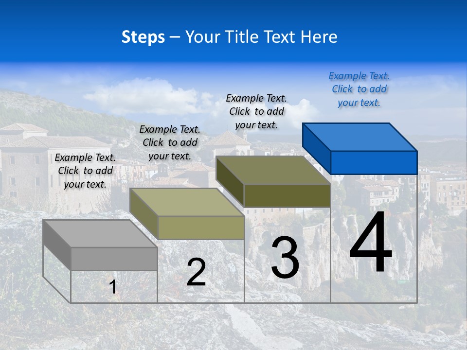 Cliff Height Rocky PowerPoint Template