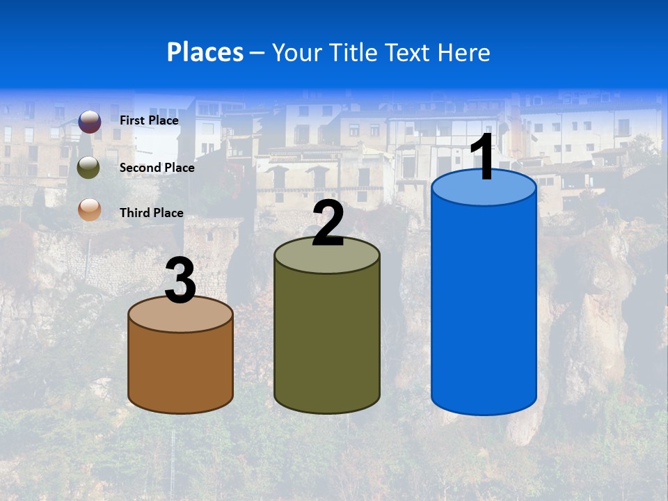 Panoramic Monument Landscape PowerPoint Template