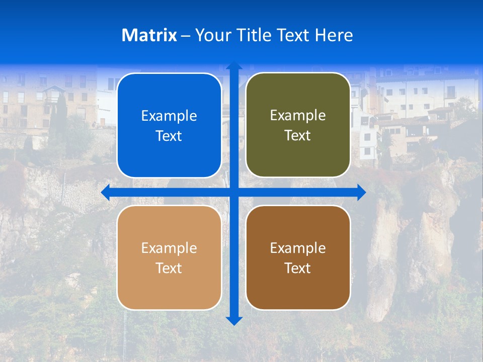 Panoramic Monument Landscape PowerPoint Template
