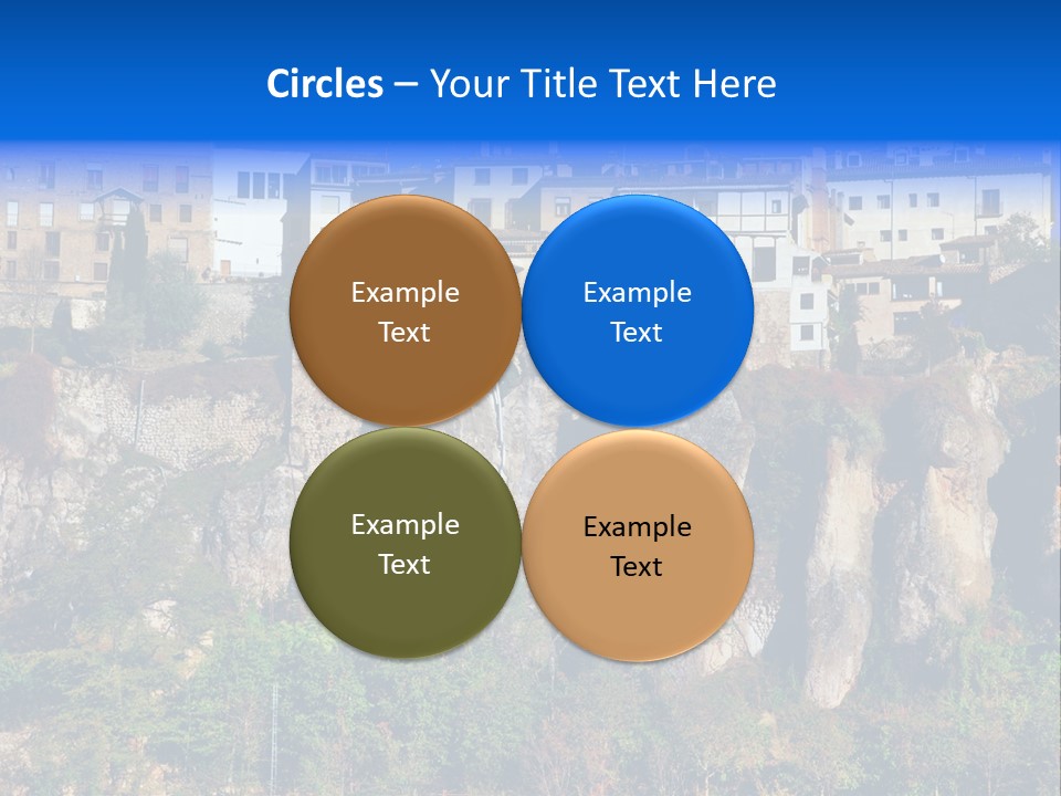 Panoramic Monument Landscape PowerPoint Template